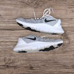 NIKE Free Run Fly Knit Gray Black Running Athletic Sneakser 2018 Womens Size 7.5
